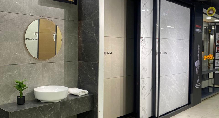 Variety Collection of Tiles and Sanitary Showroom in Kerala
